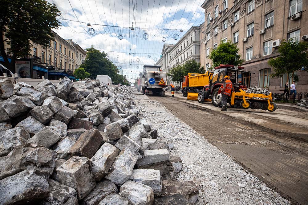 Перекладання бруківки