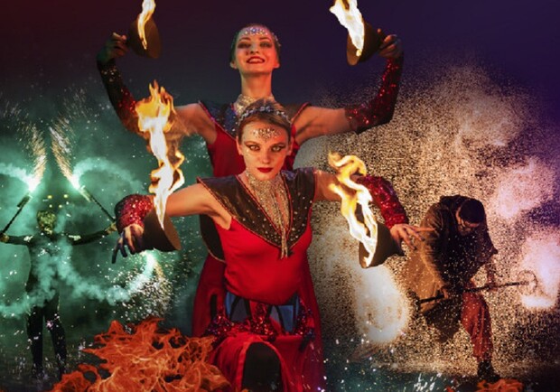 Благотворительный фестиваль огня "Пламя Воли" - фото