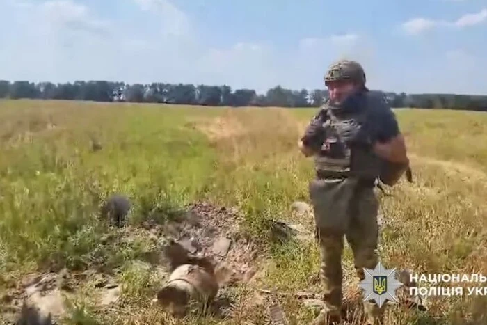 У Броварському районі виявили боєголовку ворожого безпілотника (відео)