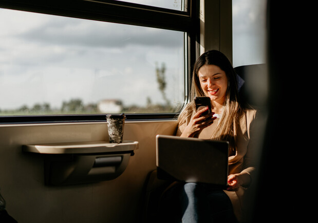 Киев-Рахов: Wi-Fi теперь в поезде. Как подключиться и тарифы.