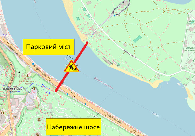 Парковый мост в Киеве закроют на ремонт до конца года: что изменится для пешеходов 