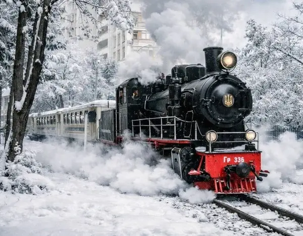Київська юнацька залізниця вперше працюватиме круглий рік.