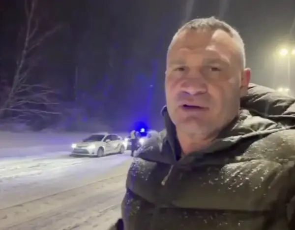 Снігова негода в Києві. Мер Кличко інспектує роботу комунальників.