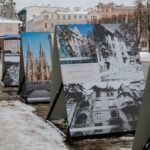 В Ризі представили фотоекспозицію про знищені українські історичні місця.