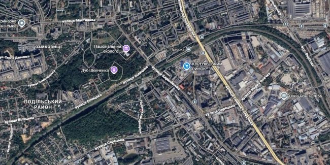 У Києві деякі ділянки будуть частково перекриті для проїзду.