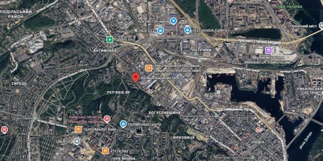 1 квітня буде частково перекрито рух вулицею Кирилівською.