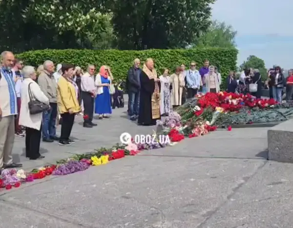 В Києві біля пам’ятника Вічної Слави зафіксовані провокативні дії.
