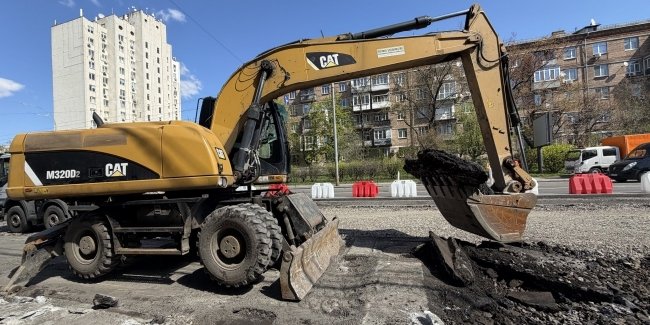 В Києві стартував великий ремонт проспекту Валерія Лобановського