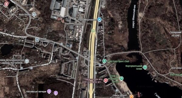 30 та 31 травня частково обмежать рух на шляхопроводі, що з’єднує проспект Науки зі Столичним шосе.