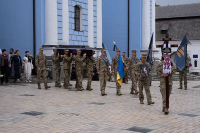 У Києві попрощалися з військовим і музикантом Ярославом Івановим (Варнак) — фото