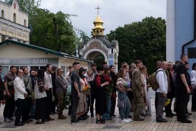 У Києві попрощалися з військовим і музикантом Ярославом Івановим (Варнак) — фото