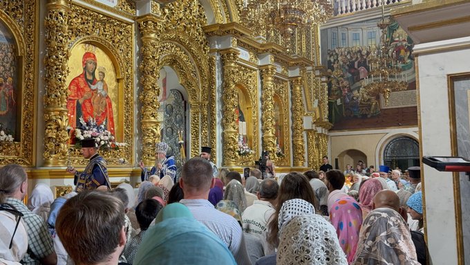 Свято Успіння Богородиці: у Києво-Печерській лаврі відбулося урочисте богослужіння