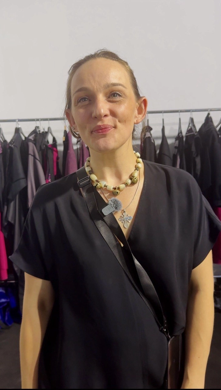 Христина Рачицька на Ukrainian Fashion Week Весна/Літо 2027.