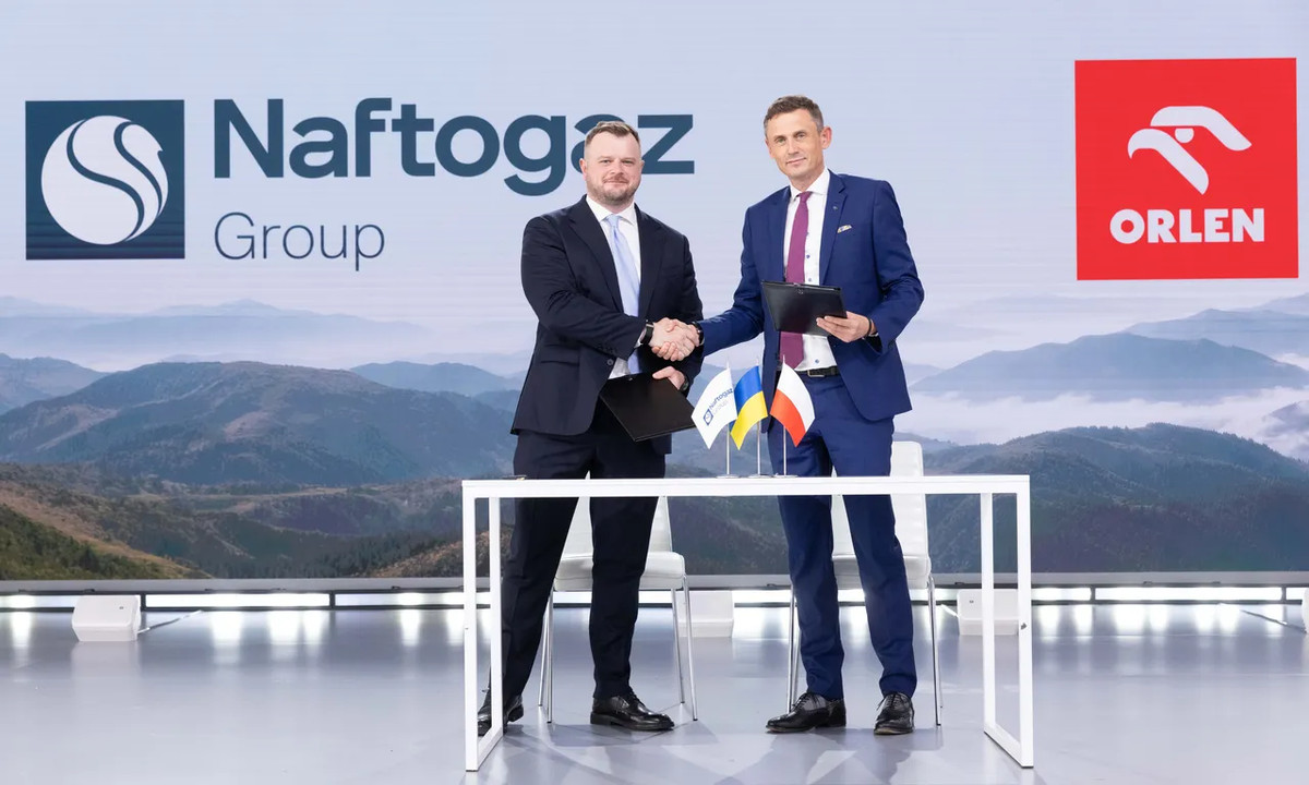 Нафтогаз, ORLEN підписали нові угоди щодо ЗПГ та постачання нафтопродуктів на $500 млн