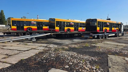 Перша партія польських міських автобусів прямує до Вінниці після народного збору коштів