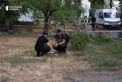 Слідчі ДБР на місці стрілянини між бійцями спецслужб на Березняках, 2 вересня 2026 року