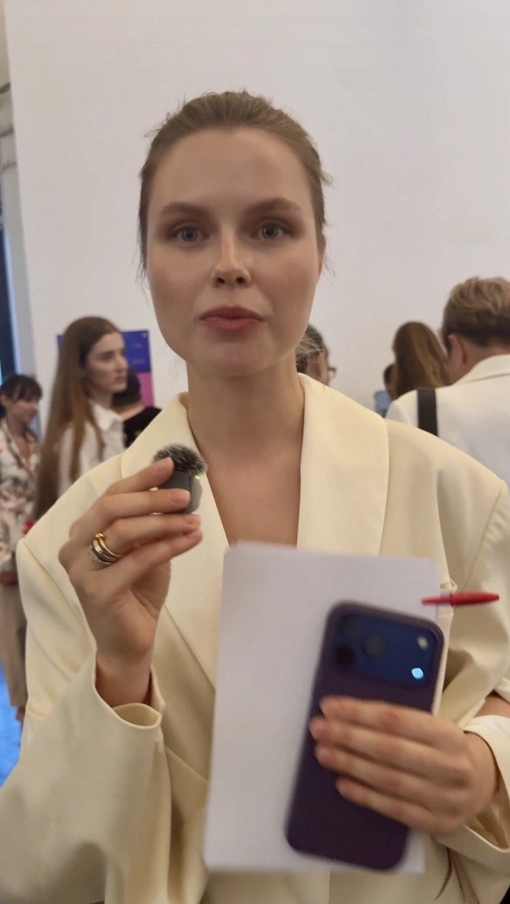 Єлизавета Ущавська на Ukrainian Fashion Week Весна/Літо 2027.