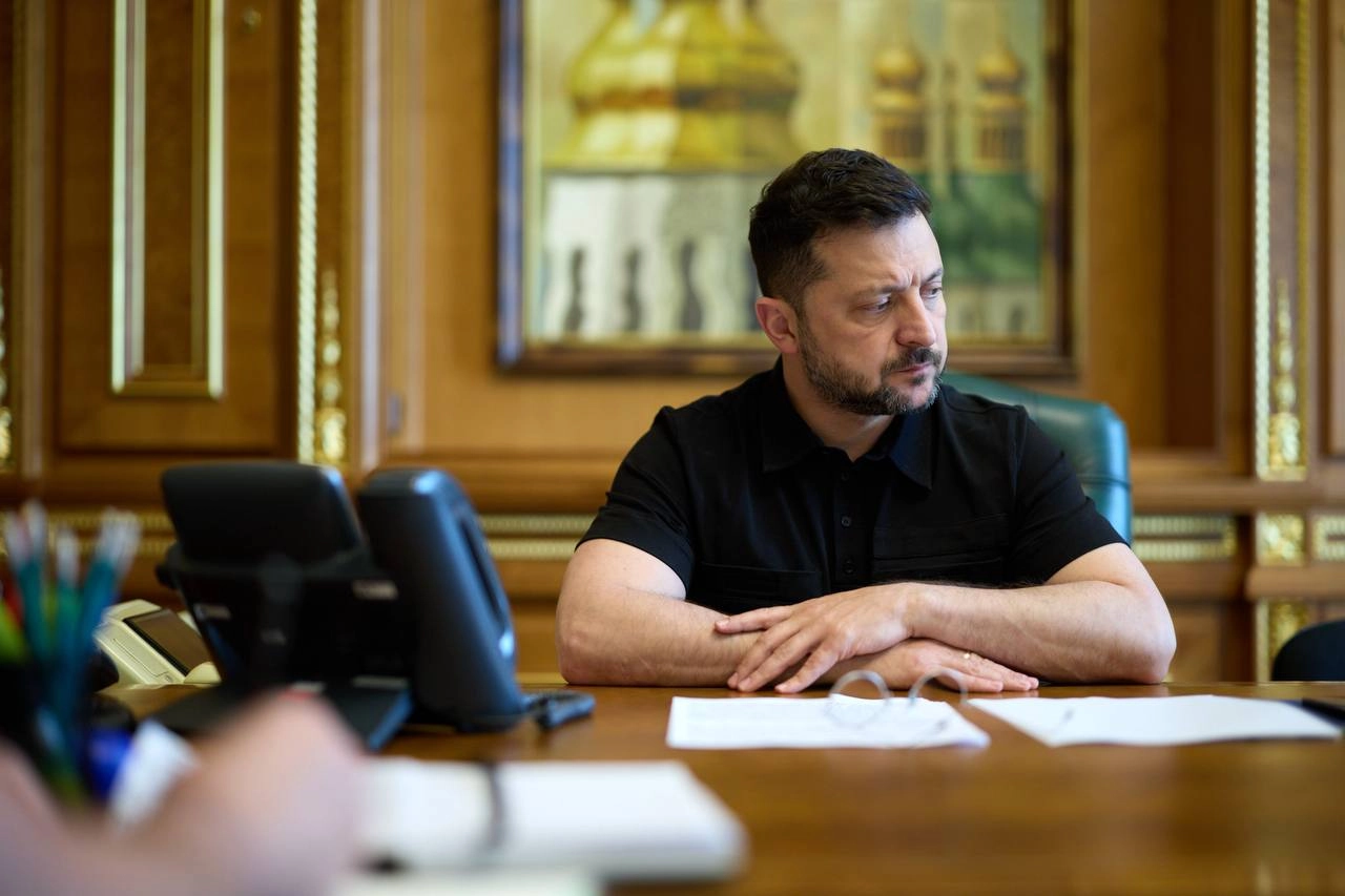 Президент Володимир Зеленський, 31 липня. (Фото: Володимир Зеленський/Telegram)