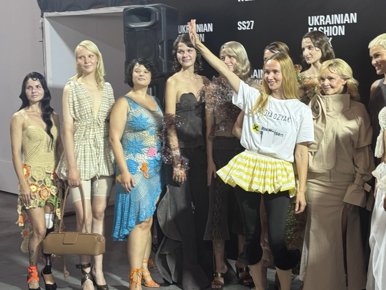 Сцена з Ukrainian Fashion Week Весна/Літо 2027.