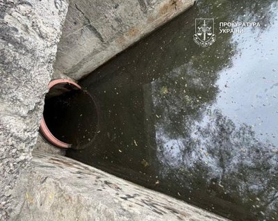 Озеро «Алмазне» після забруднення