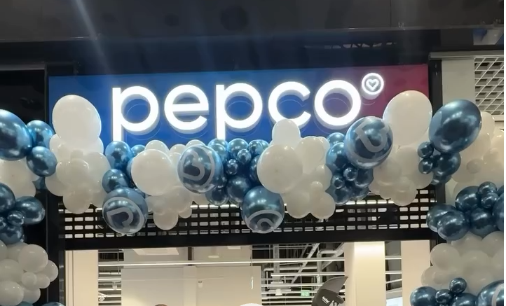 Вивіска магазину Pepco