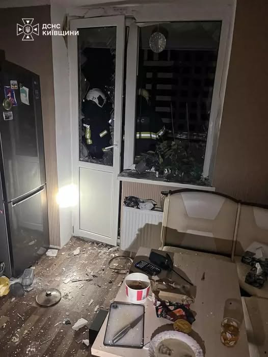 Пошкодження внаслідок вибуху газового балона