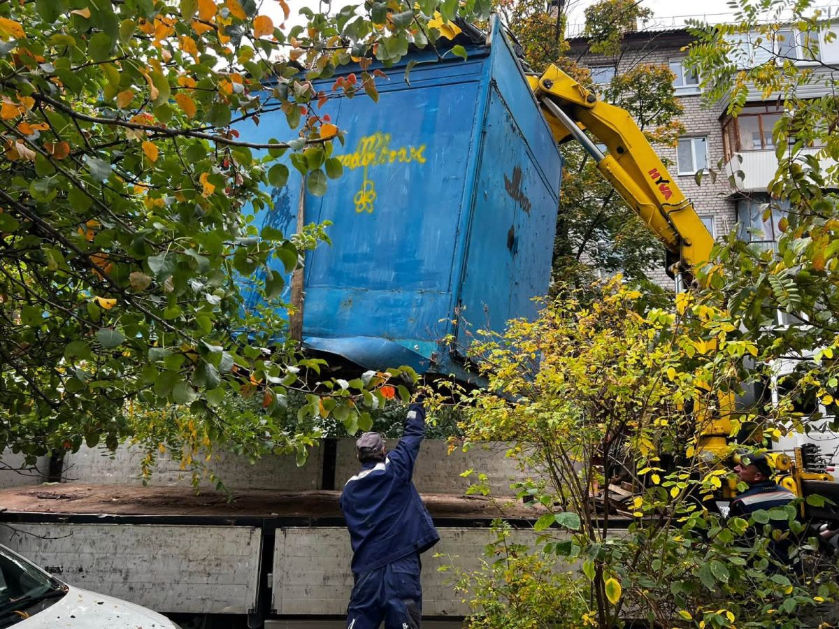 МАФи, що підлягають демонтажу